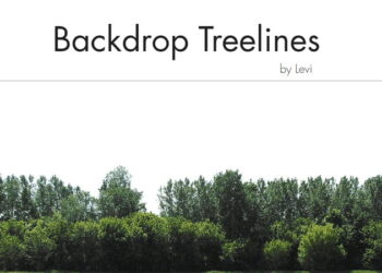 Backdrop Treelines library