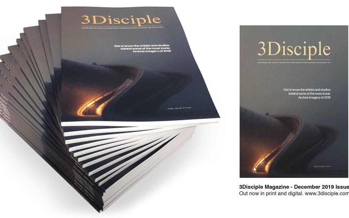3Disciple – new Architectural Visualisation magazine