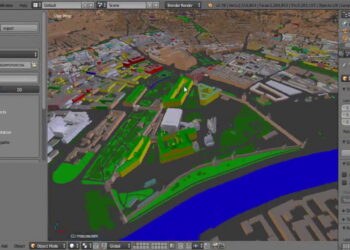 Blender-OSM base version free add-on