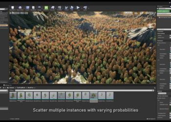 Simple Scatter for Unreal Engine 4