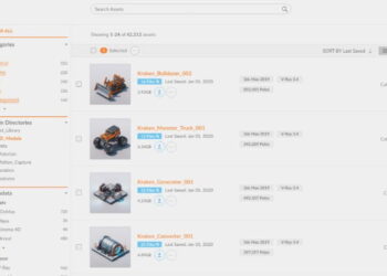 Kraken Pro asset manager by TurboSquid