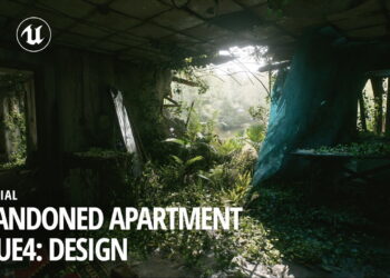 Create an abandoned apartment in Unreal Engine 4