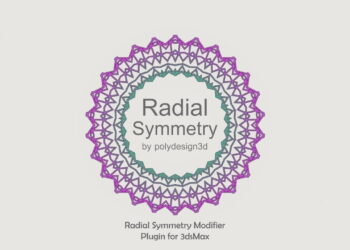 Radial Symmetry plugin for 3ds Max