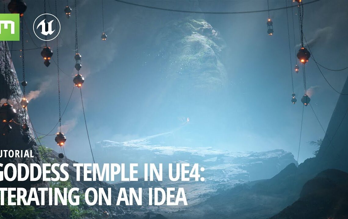 Goddess temples in UE4