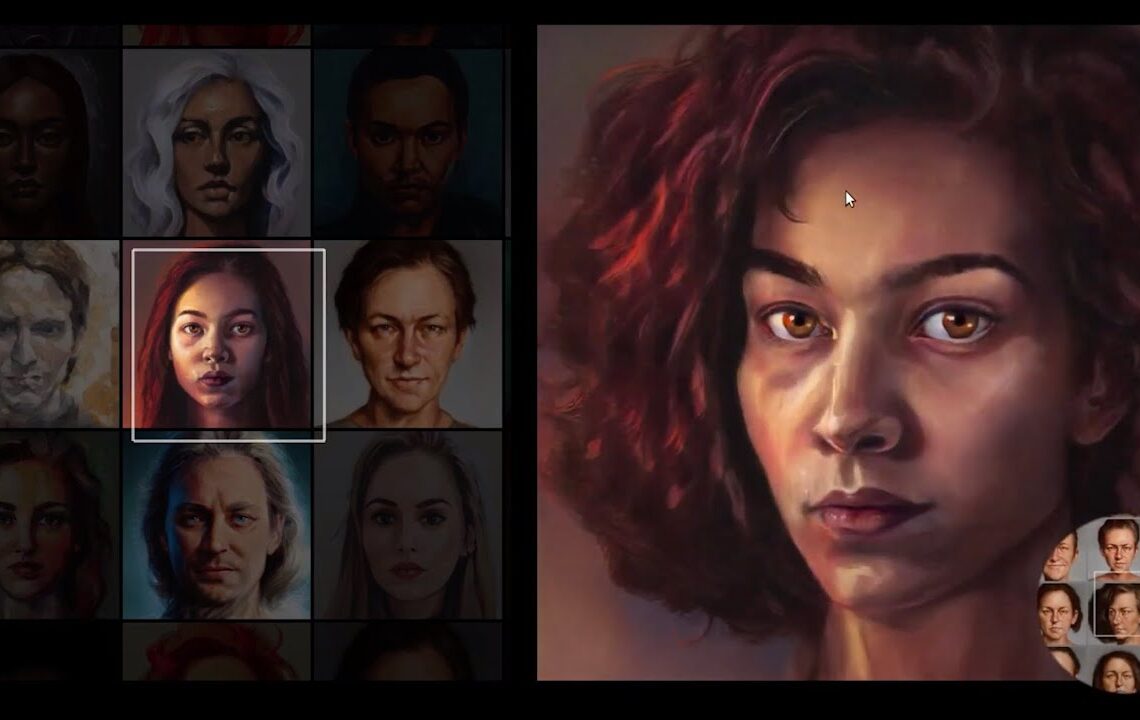 StyleGAN 2 – high resolution portrait synthesis