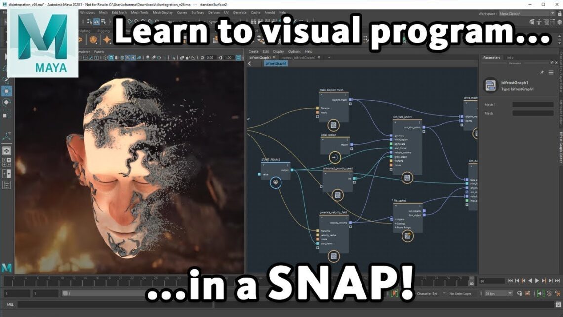 Master Class Visual Bifrost visual programming masterclass – CGPress