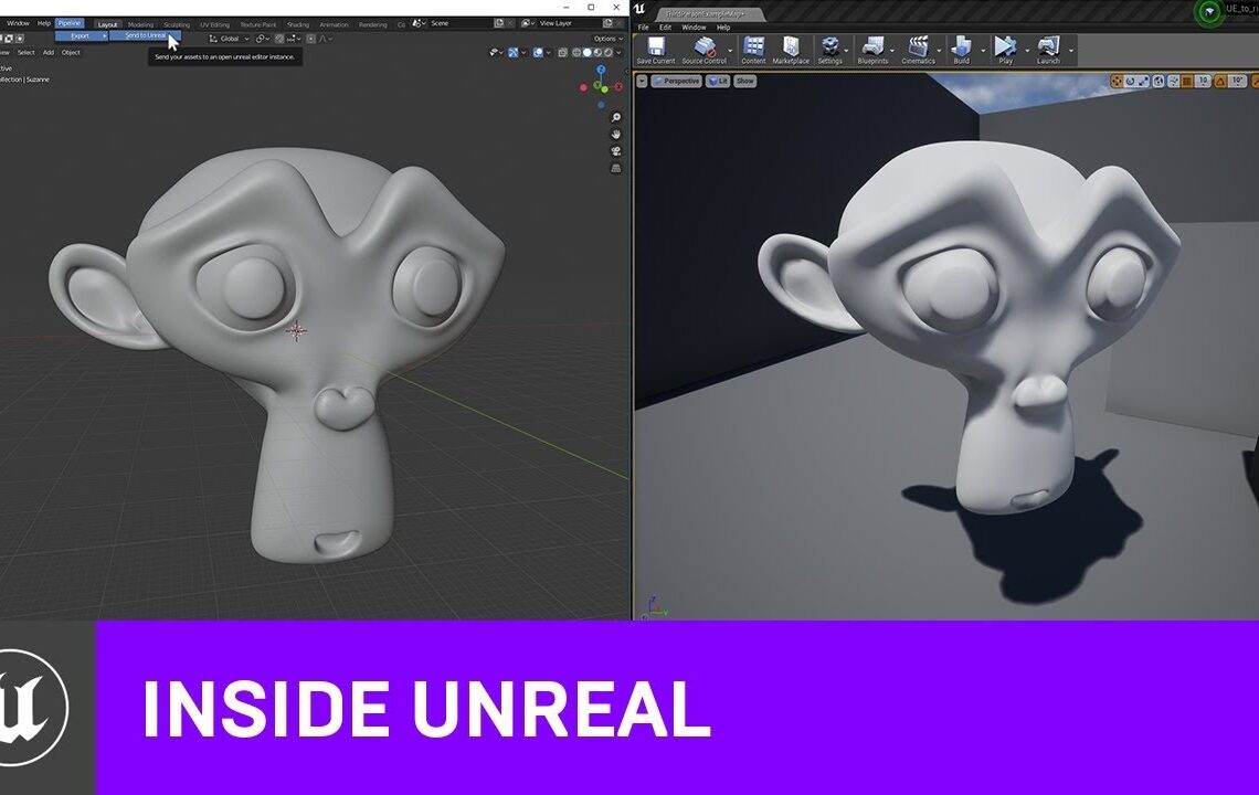 Epic release Blender tools for Unreal