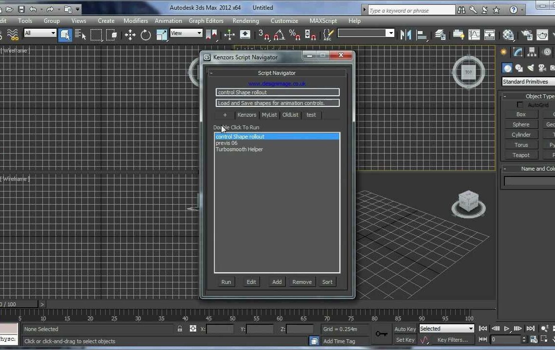 Kenzor’s 3ds Max script pack