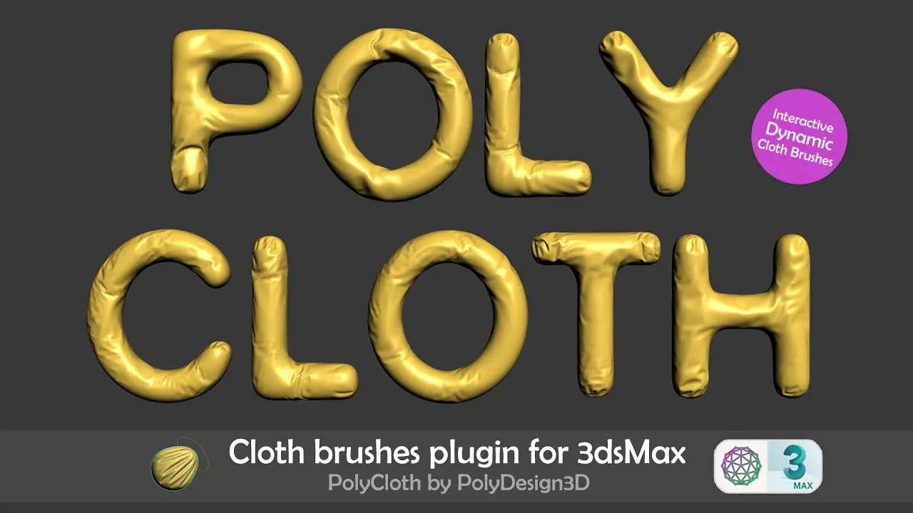 PolyCloth - physics-based cloth sculpting for 3ds - CGPress