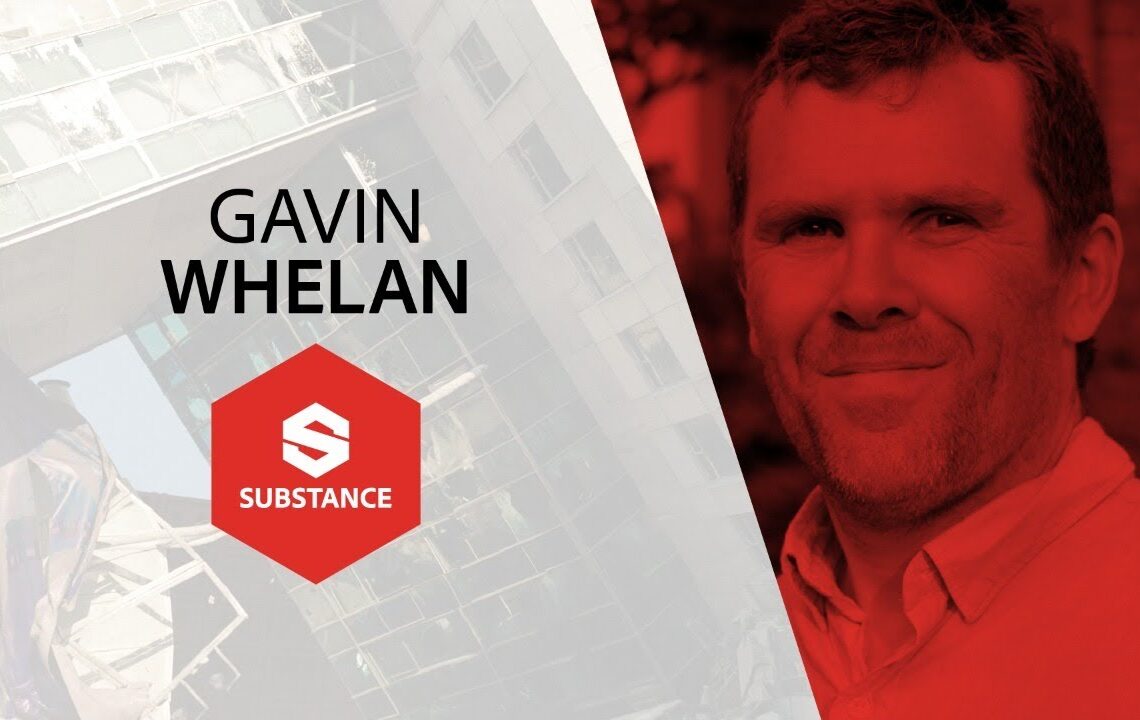 Procedural texturing of a parametric buildings