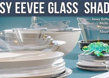 Creating Glass shaders in Blender’s EEVEE