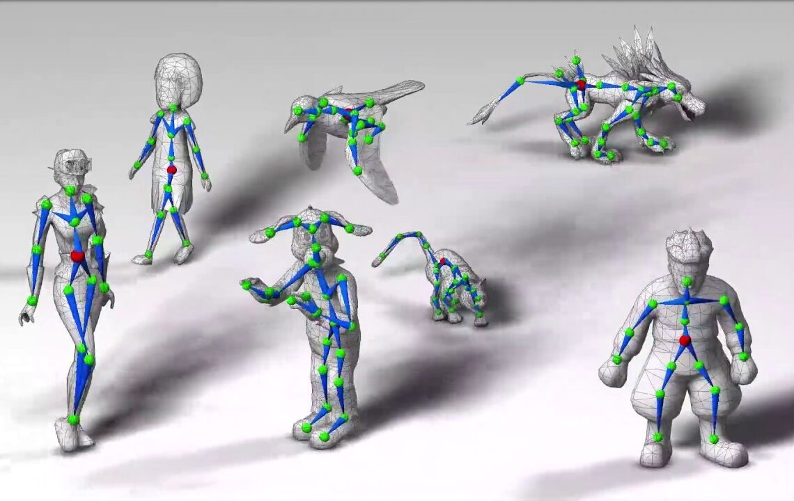 RigNet: Neural Rigging for Articulated Characters