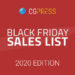 Black Friday / Cyber Monday 2020 CG sales