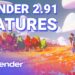 Blender 2.91 released with new booleans, improved cloth sculpting and more