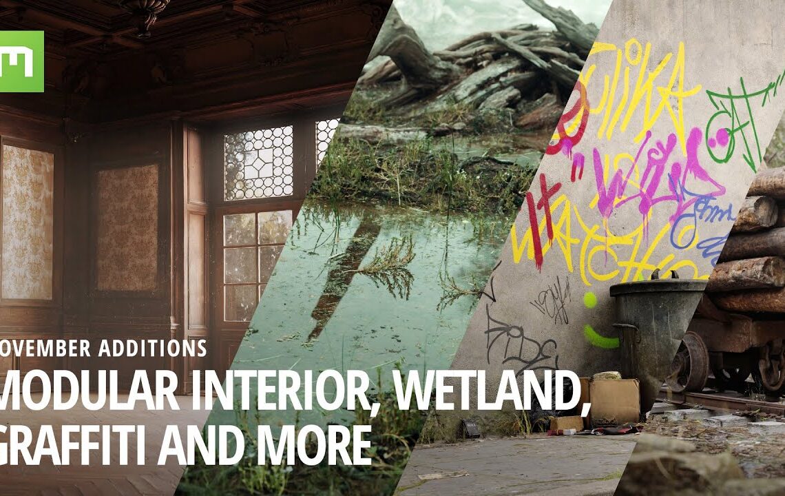 Megascans and Bridge November update