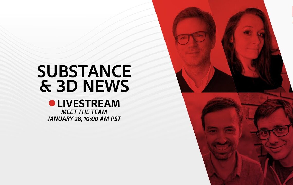 Adobe updates Substance Painter, Designer and more.