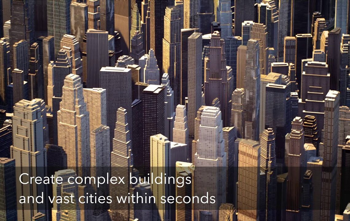 Vitruvio – a new CityEngine Plugin for Unreal Engine