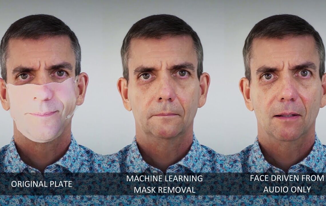 Machine Learning Mask Removal