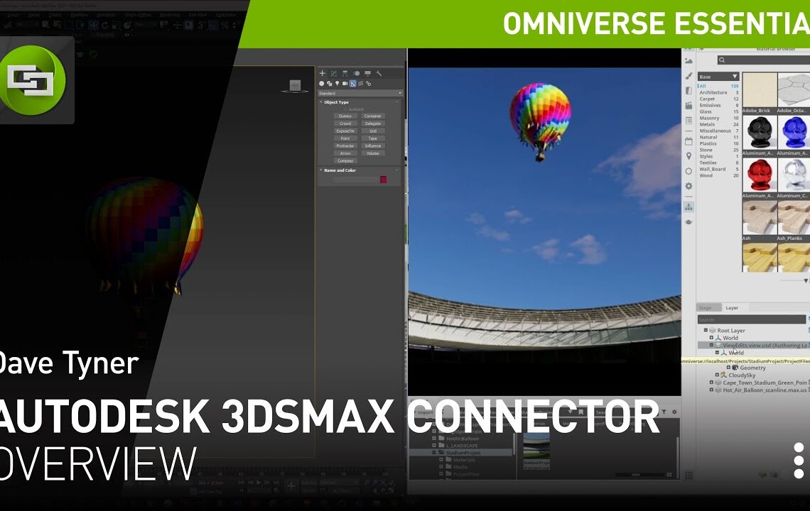 Omniverse Connector available for 3ds Max