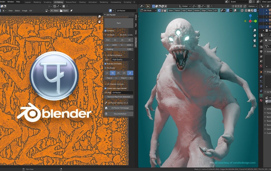 UV-Packer for Blender – free plugin
