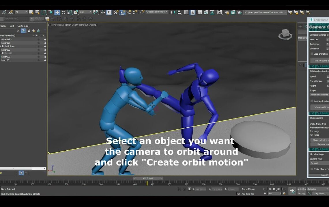 Camera Studio plugin for 3ds Max