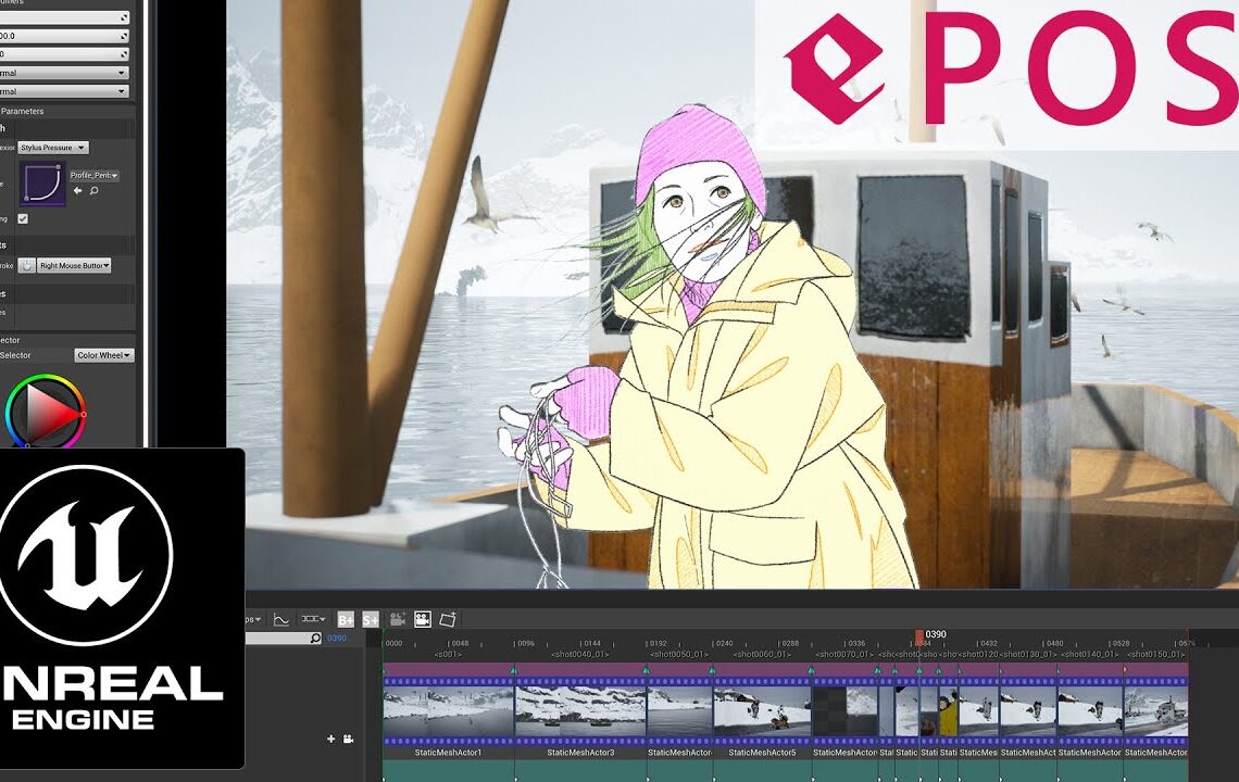 EPOS storyboarding plugin for Unreal Engine