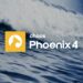 Phoenix 4 update 4 for 3ds Max and Maya