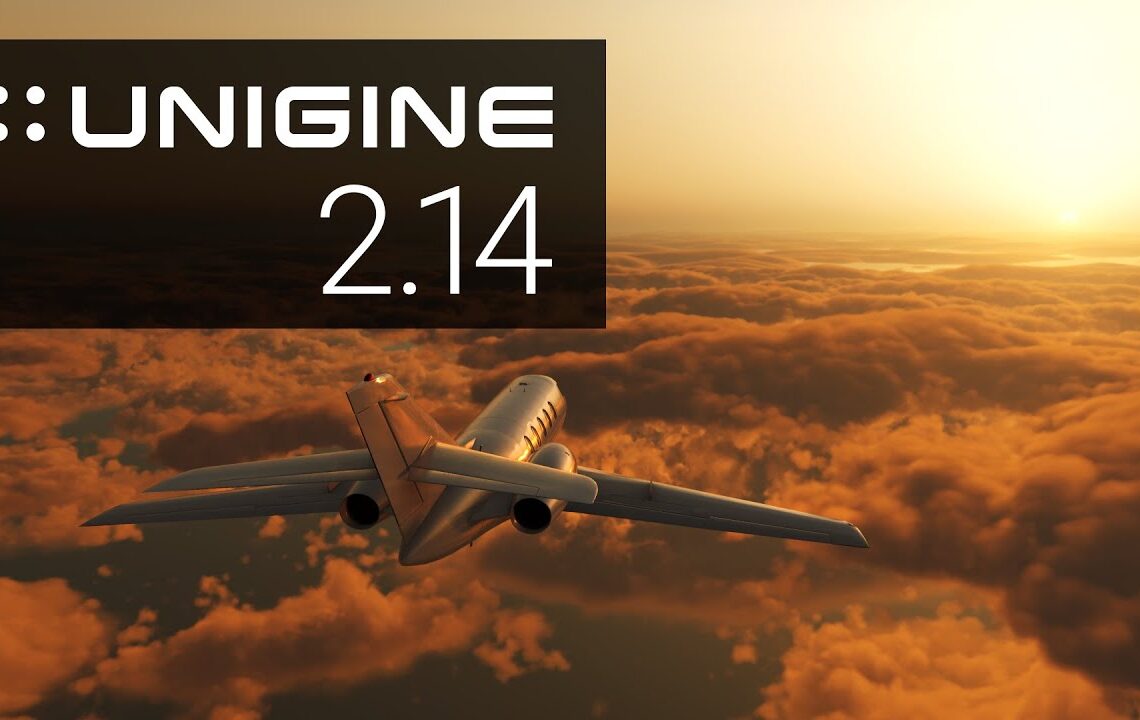 Unigine 2.14 released with clouds, a new landscape generator, and upgraded water system and much more