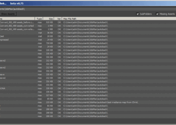 Library Track/Relink script for 3ds Max