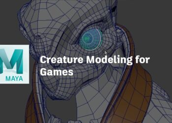Creature modelling for games with Maya and ZBrush