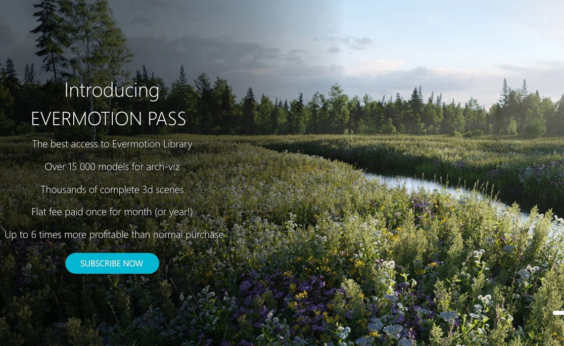 Evermotion releases subscription plans