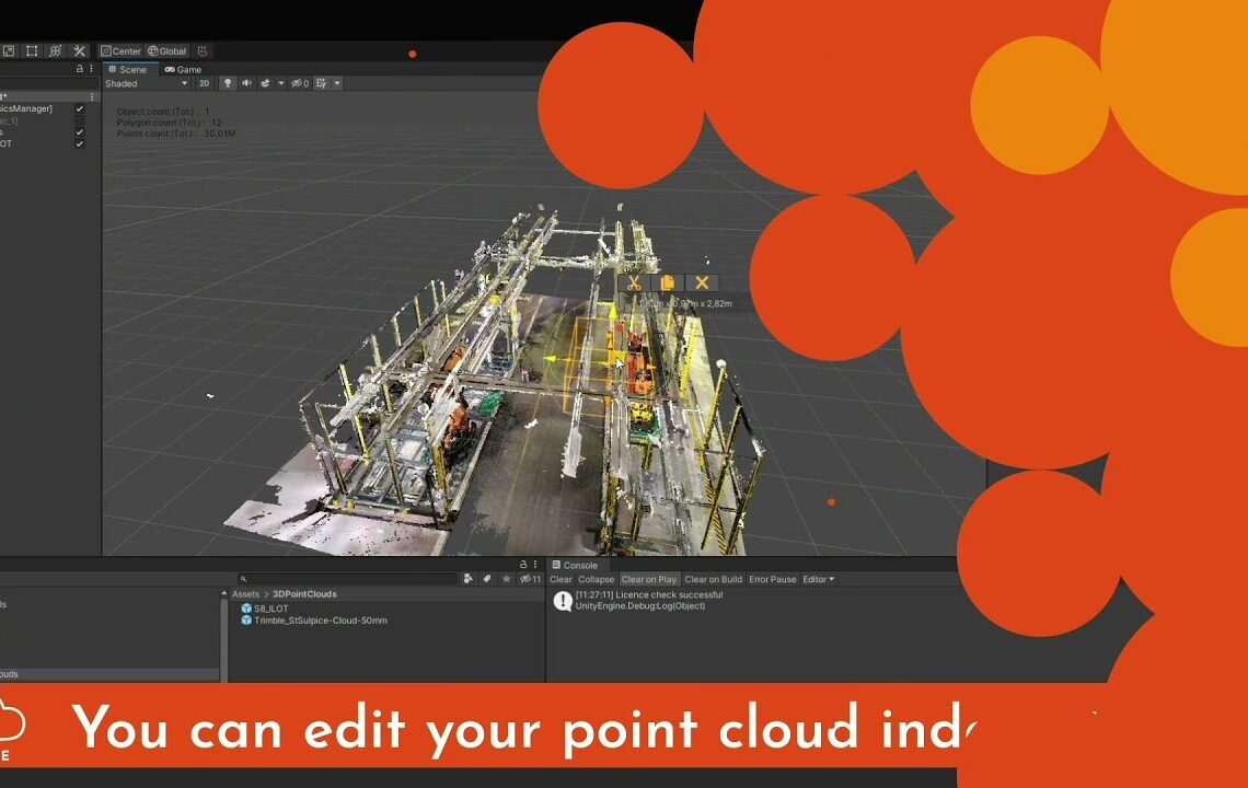 Stipple points cloud import, view, and editing plugin for Unity