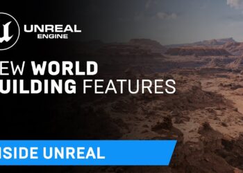 UE5’s new world building features