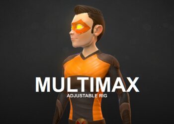 Multimax 3ds Max character rig