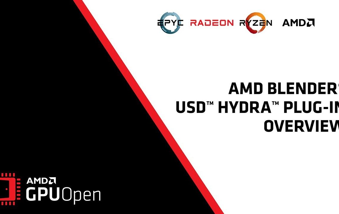 AMD USD addon for Blender announced