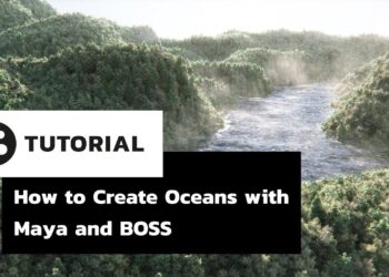 How to create Oceans with Maya and Boss