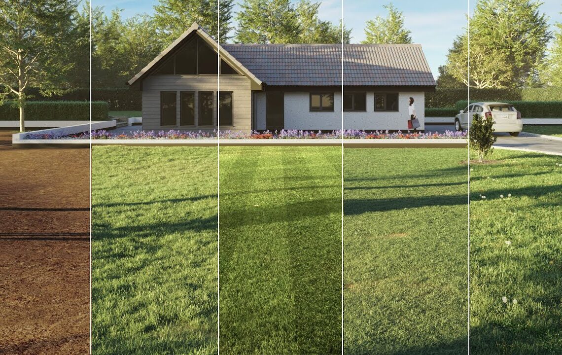 Creating realistic wild, mown and striped grass in 3ds Max