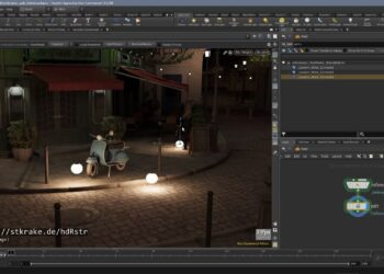 HdRstr – real time lighting with thousands of lights in Houdini
