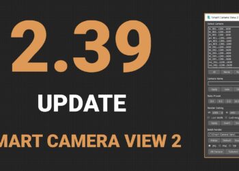 Smart Camera View 2 script for 3ds Max