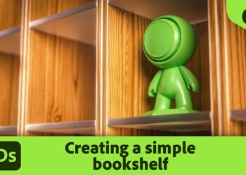 Creating a bookshelf with Substance Designer Model Graph