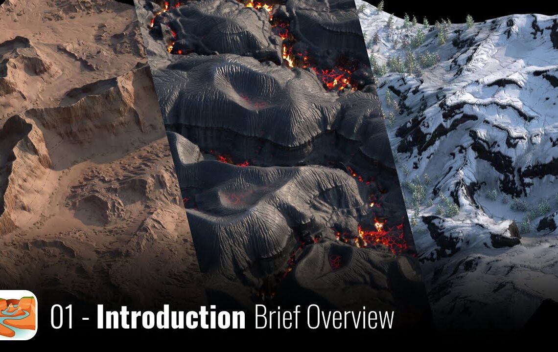 Houdini Terrains A-Z tutorials