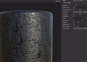 Water Drips Substance