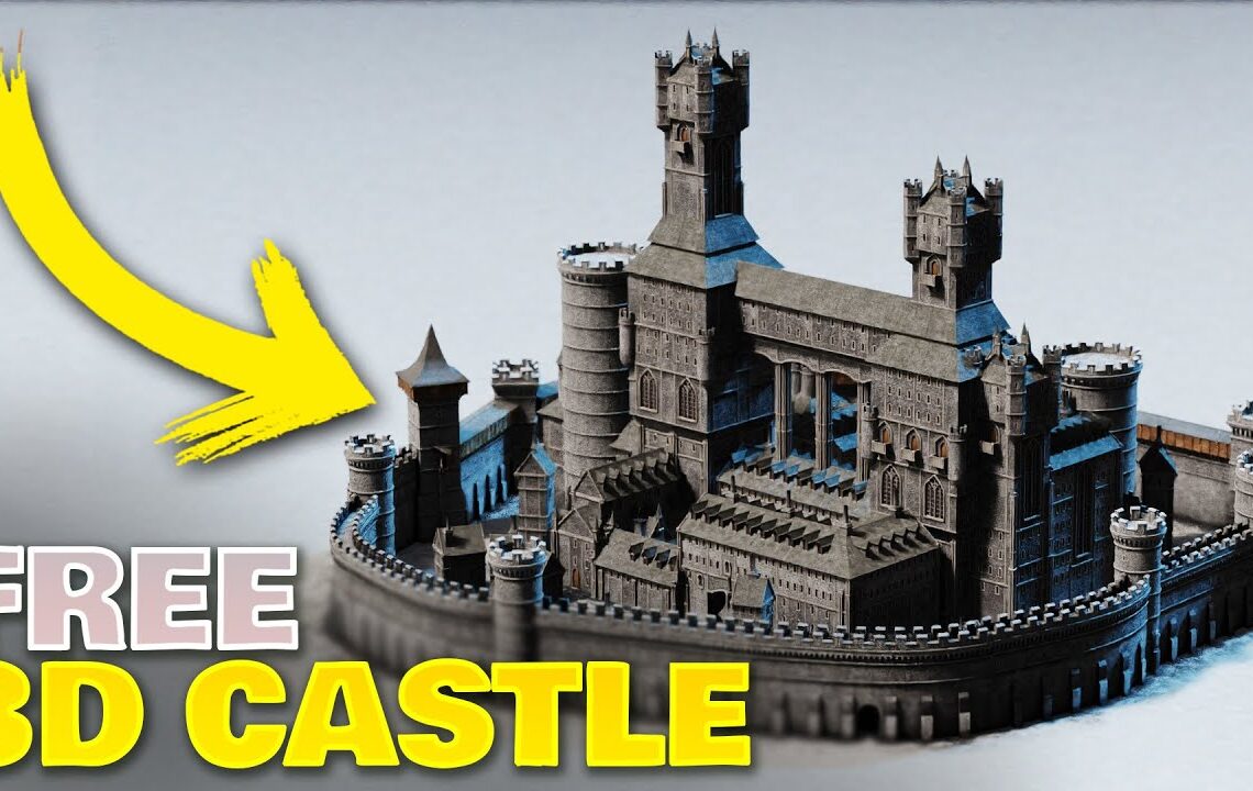Free modular medieval castle kit
