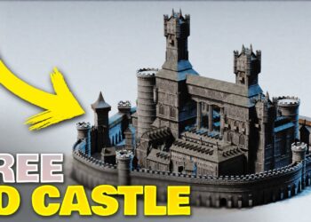 Free modular medieval castle kit