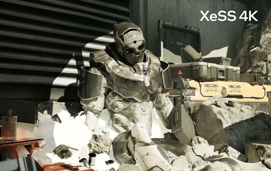 Intel demonstrates new AI powered super sampling