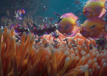 TyFlow school of fish R&D