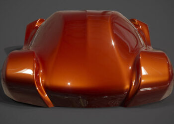 Free Corona Renderer car paint shaders
