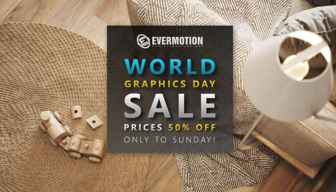 Evermotion offers 50% off until Sunday 1 May