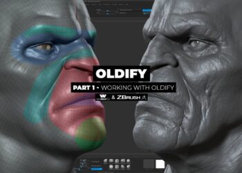 Age characters with Oldify in ZBrush