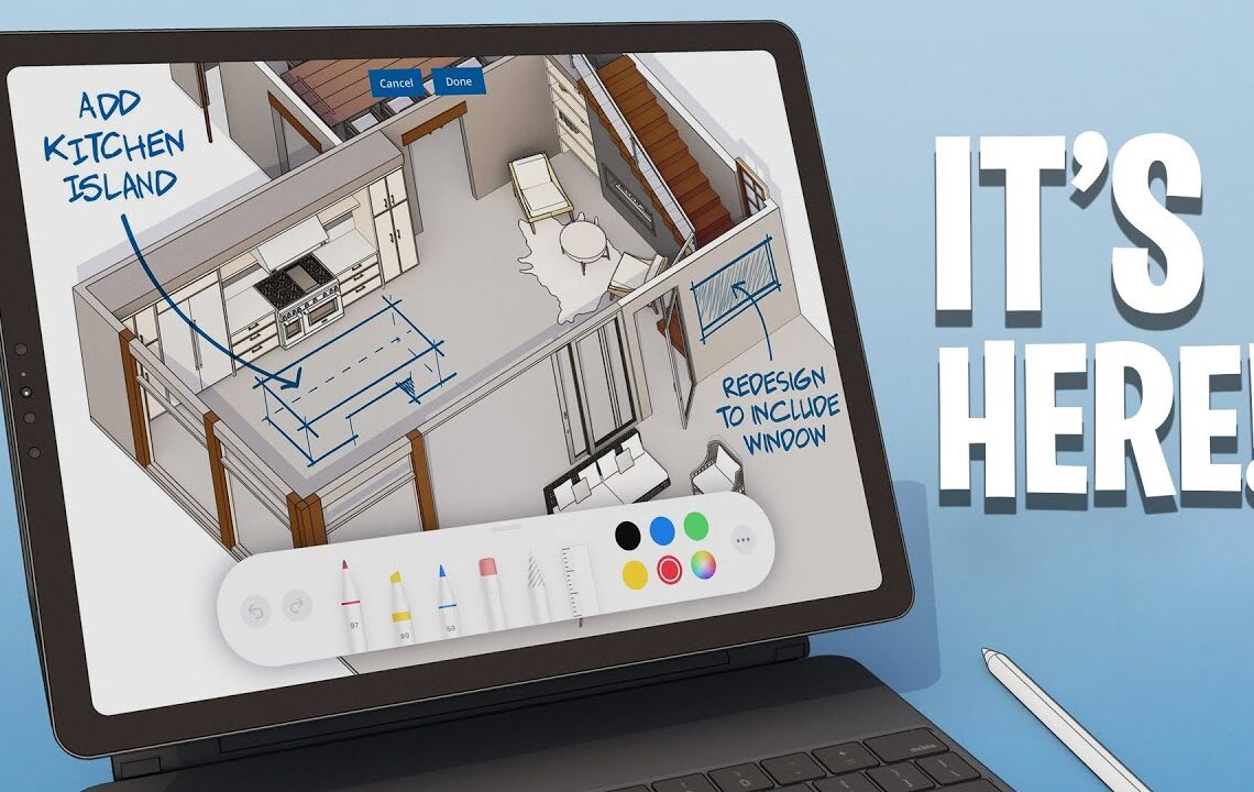 Sketchup for iPad released
